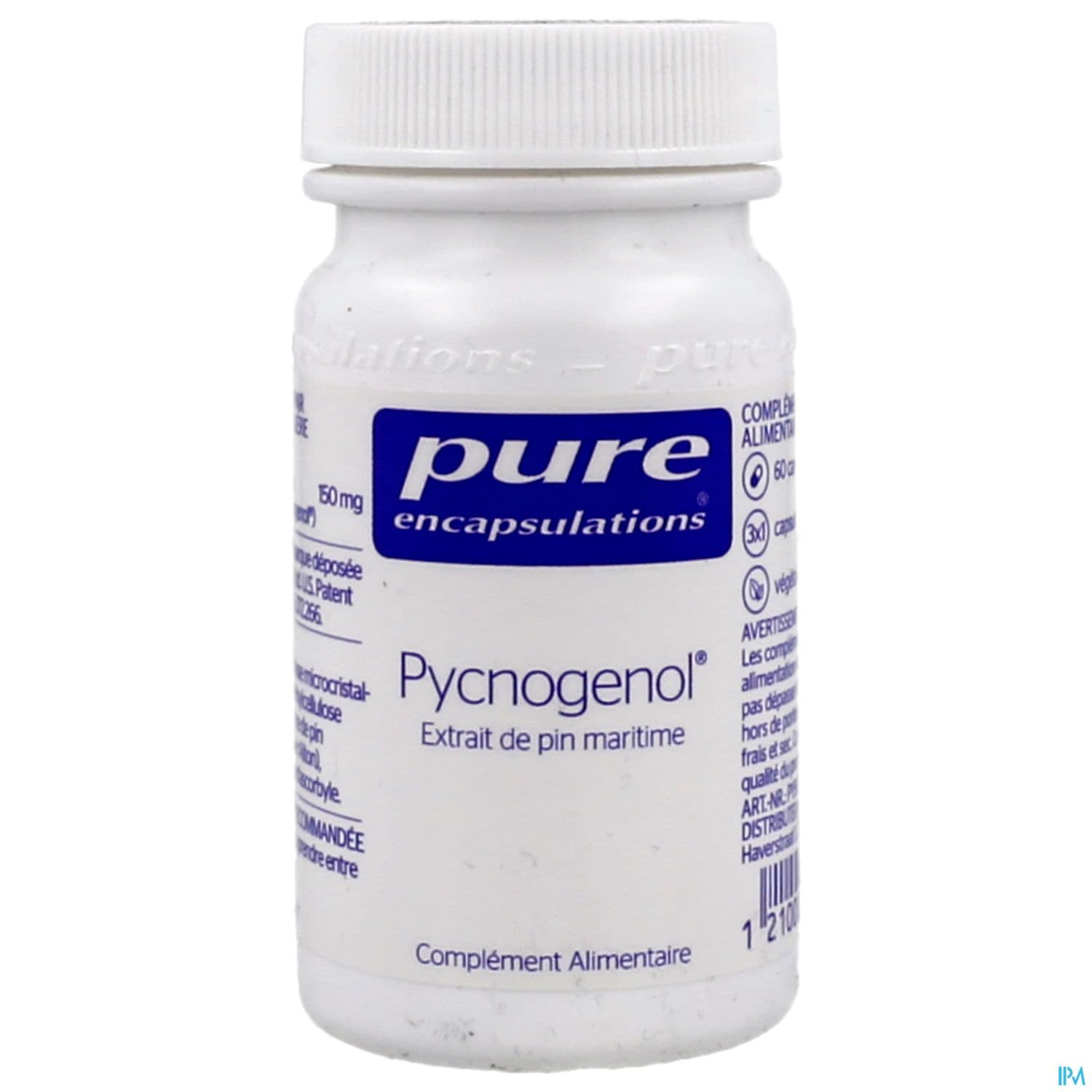 PURE ENCAPSULAT PYCNOGENOL CAPS 60
