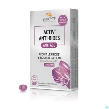 BIOCYTE ACTIV' ANTI-RIDE CAPS 30