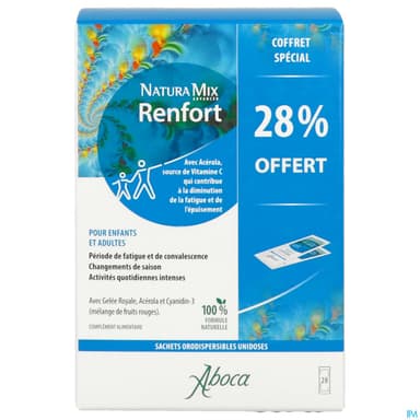 Aboca Natura Mix Advanced Renfort Sachet Orodispersible 28