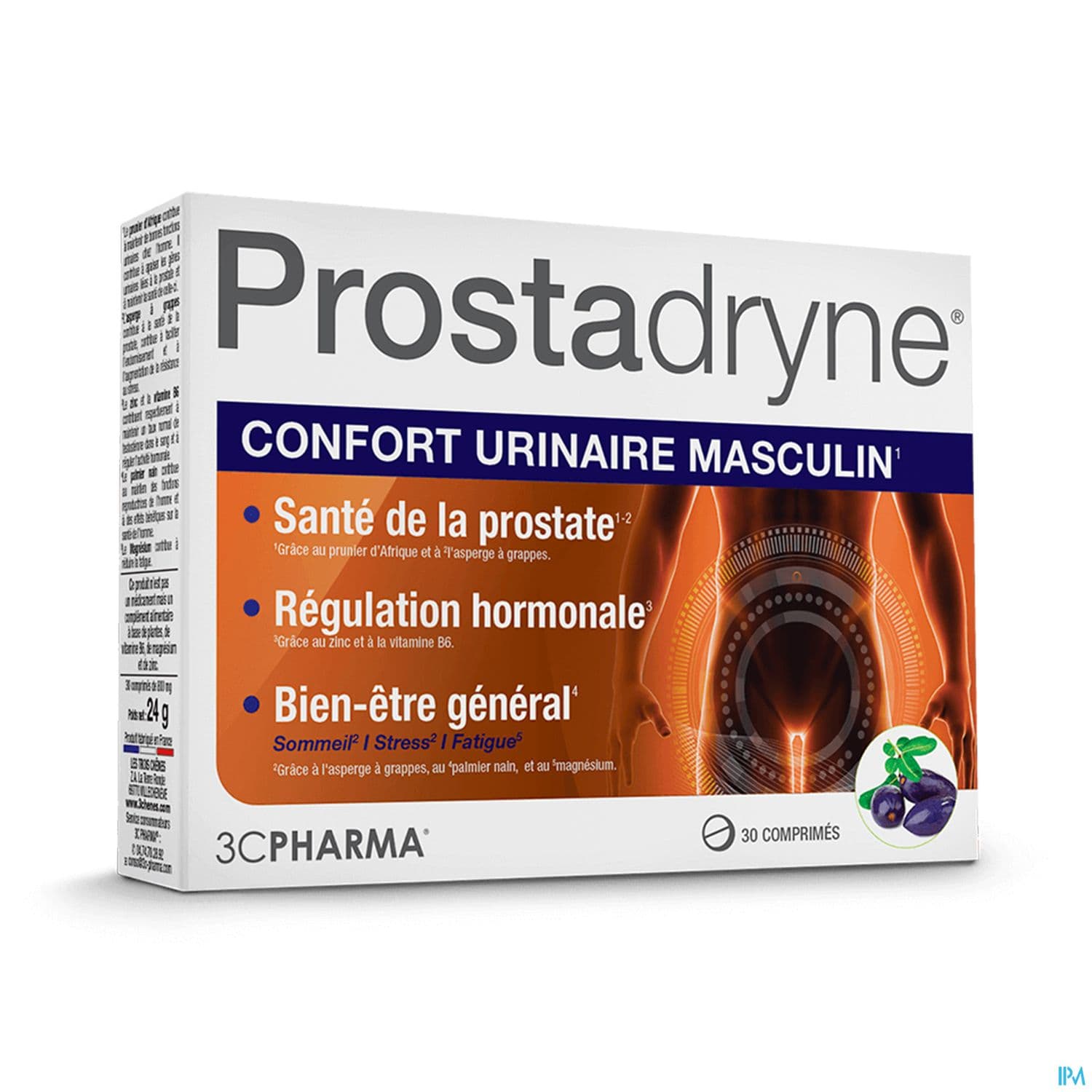 3C PHARMA PROSTADRYNE CPR 30