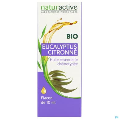 Naturactive Huile Essentielle Bio Eucalyptus Citronne 10ml
