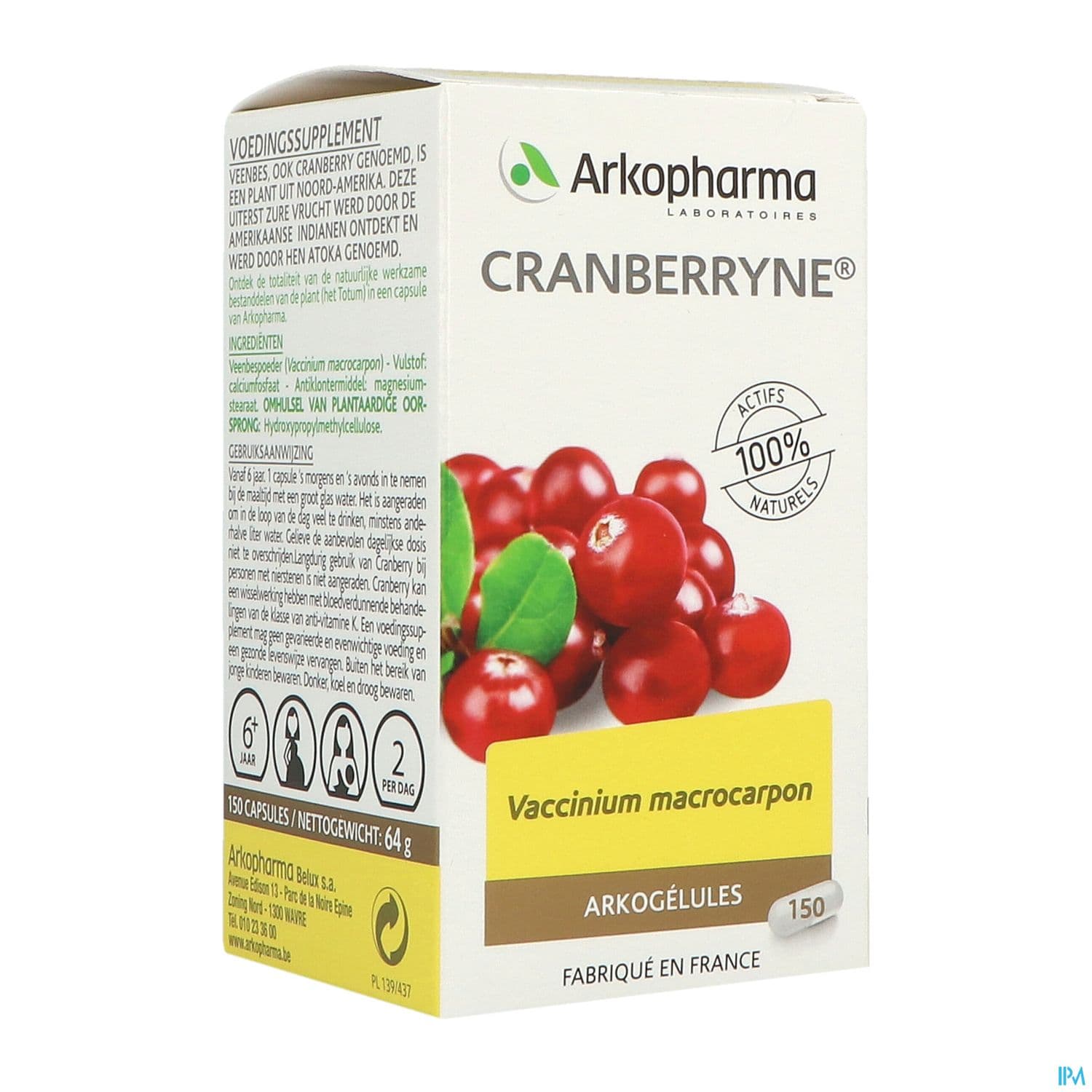 ARKOG CRANBERRY GELUL 150
