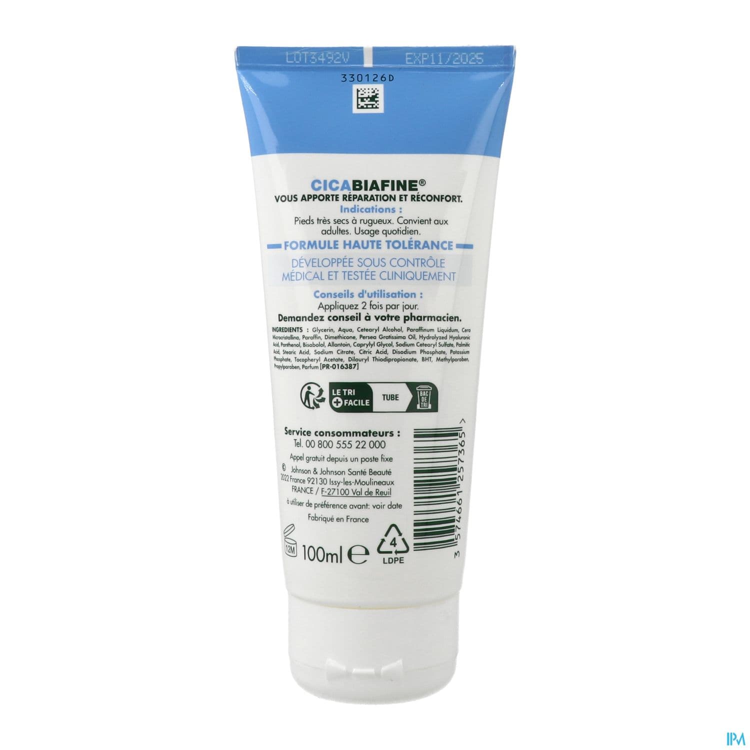 CICABIAFINE CR PIED SEC 100 ML