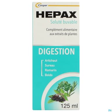 HEPAX SOLUTE BUV FL125ML