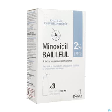 MINOXIDIL 2% BAILLEUL SOL EXT60ML3