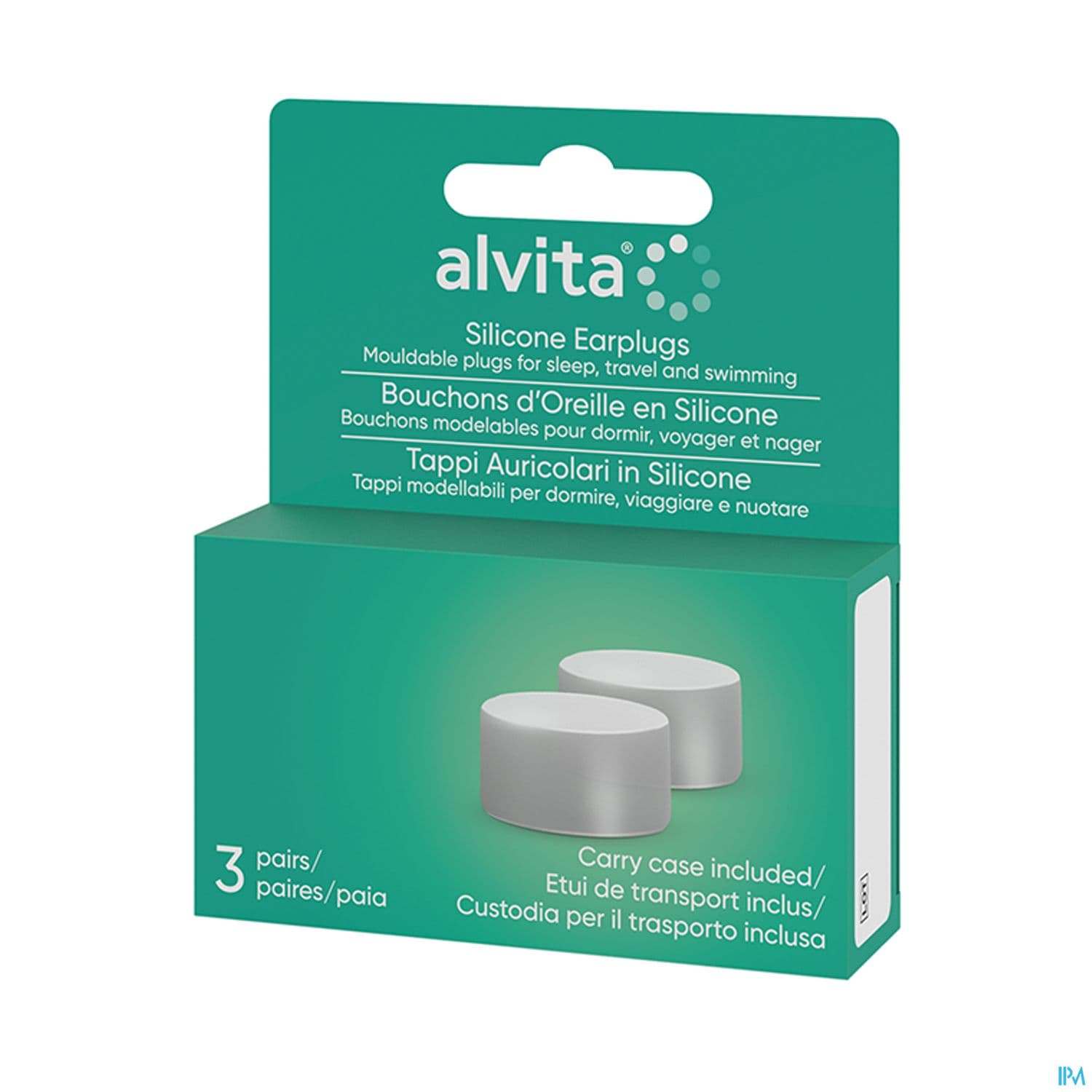 ALVITA BOUCHON OREILLE SILICONE 3P