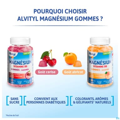 ALVITYL MAGNESIUM CERISE GOMME 45