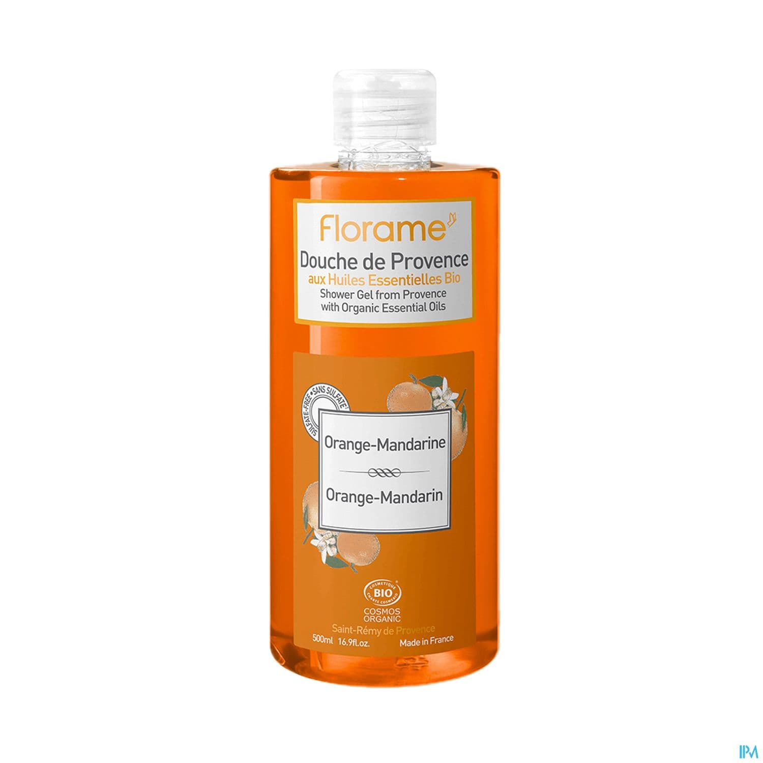 Florame Gel Douche Orange Mandarine Cosmos 1l — Pharmacie Jean Médecin