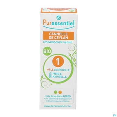 Puressentiel Huile Essentielle Cannelle Ceylan Bio 5ml