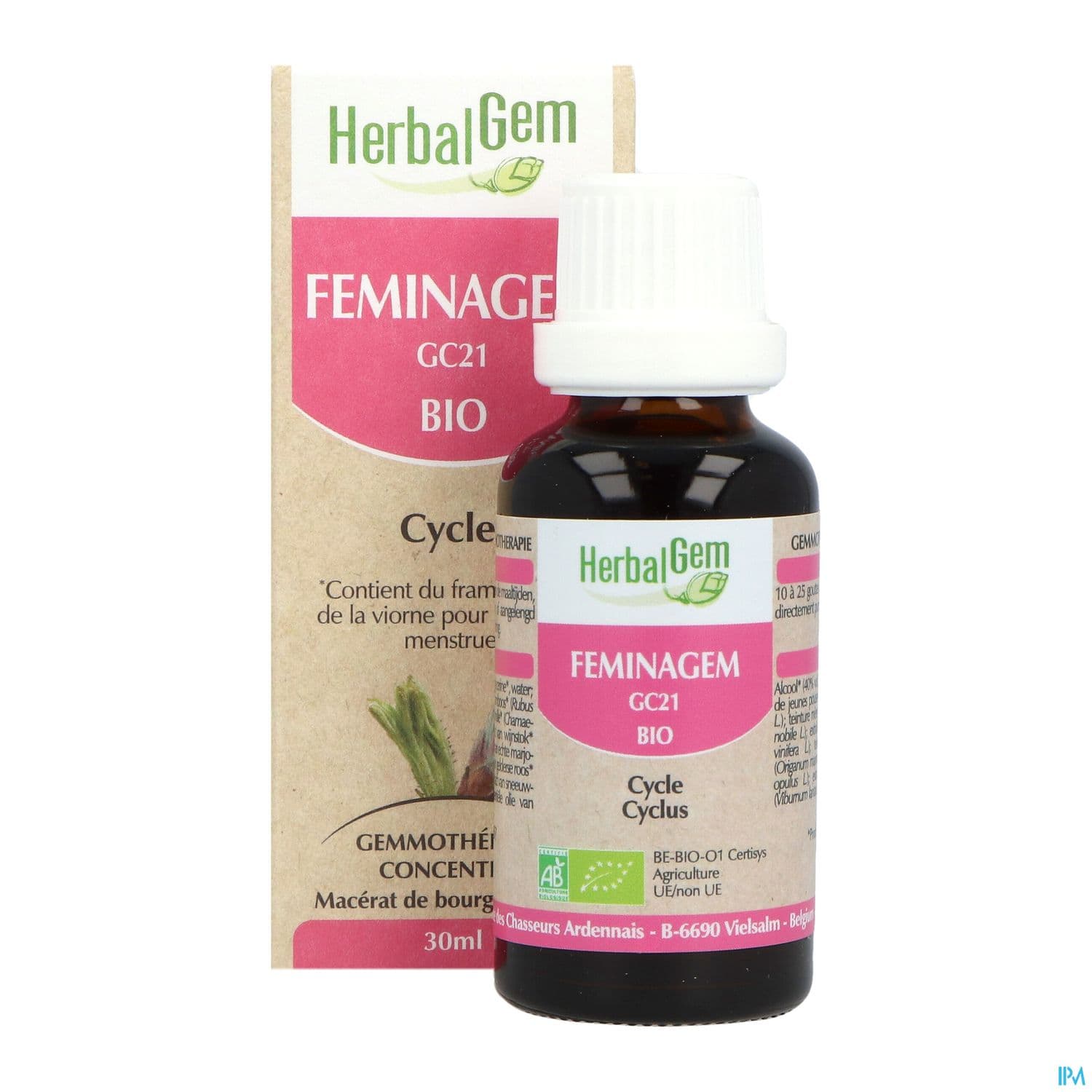 Herbalgem Feminagem Gc21 Confort Menstruel Bio 30ml