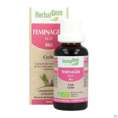 Herbalgem Feminagem Gc21 Confort Menstruel Bio 30ml