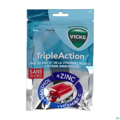 VICKS TRIPLE ACTION 72G