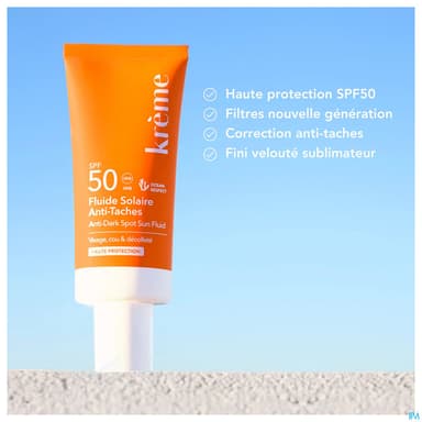 KREME FLUIDE SOLAIRE A/TACHE 40ML