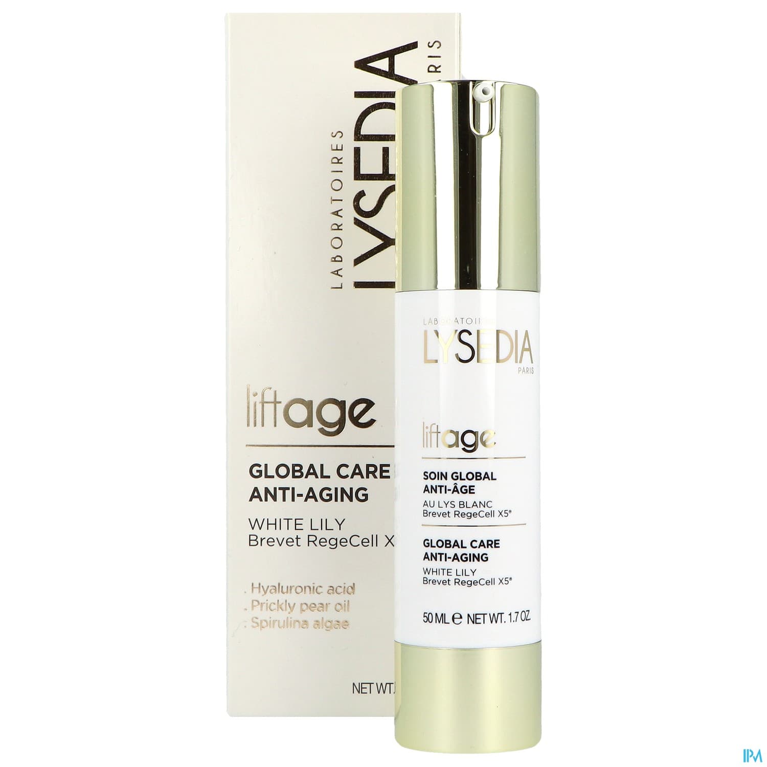 LYSEDIA LIFTAGE SOIN GLOB A/AG50ML