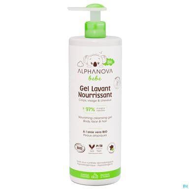 ALPHANOVA BB GEL LAV NOUR BIO400ML