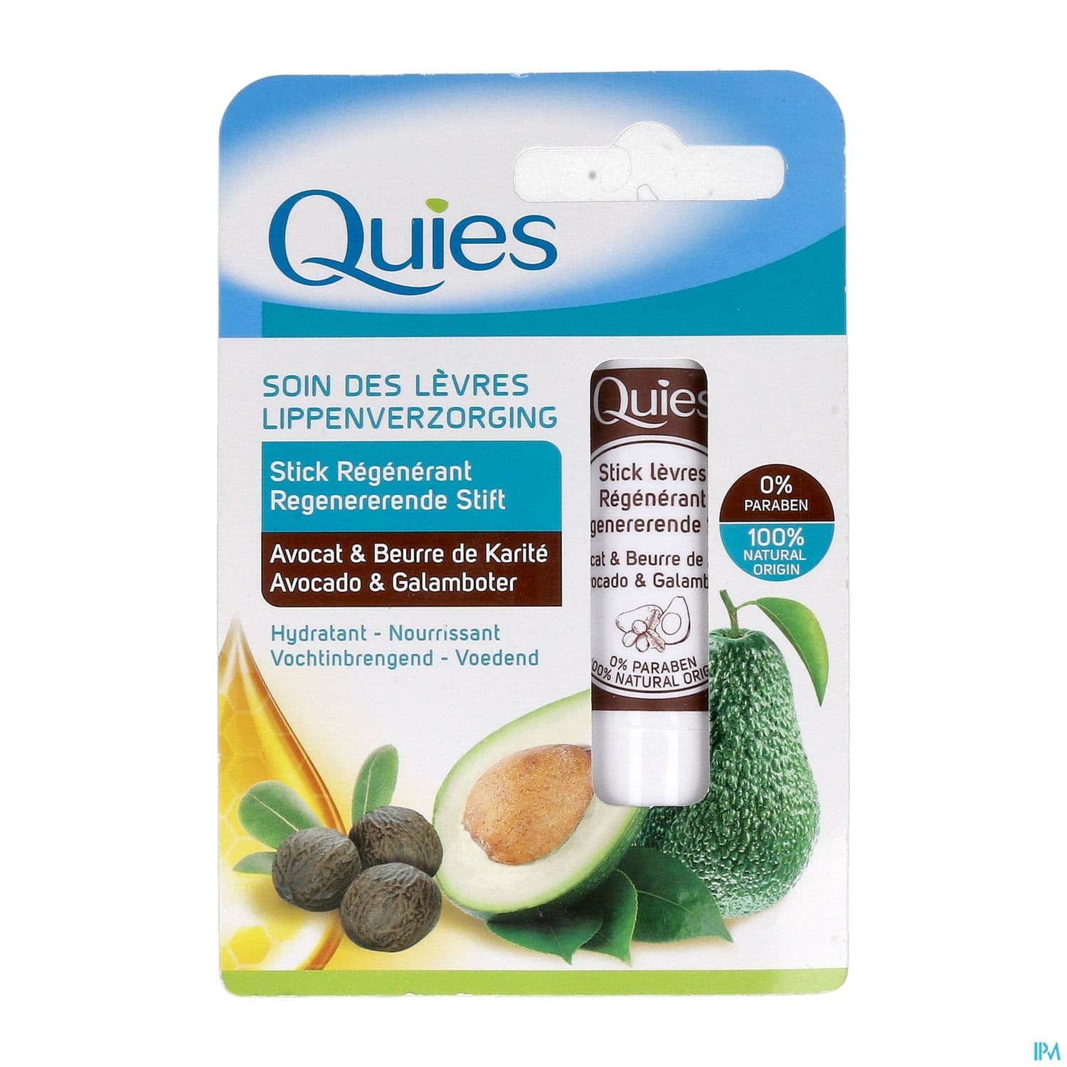 Quies Stick Levres Regenerant Avocat&beure Karite