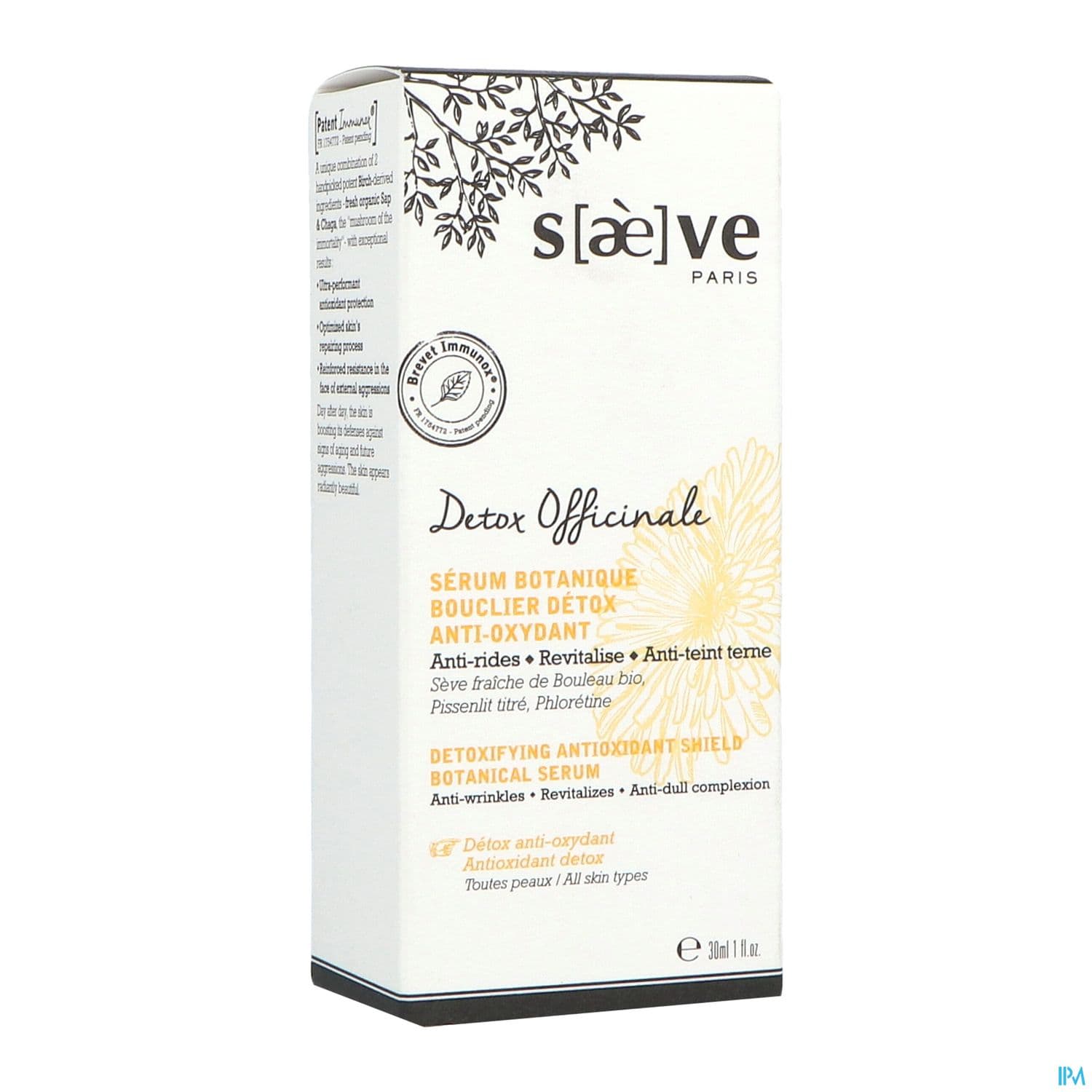 SAEVE DETOX SERUM BOTANIQ 30ML