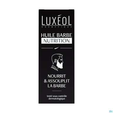 Luxeol Huile Barbe Nutrition 50ml