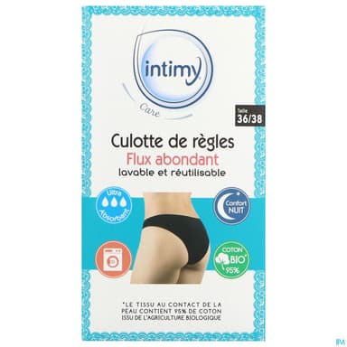 Intimy Care Culotte De Regles Flux Abondant T36/38