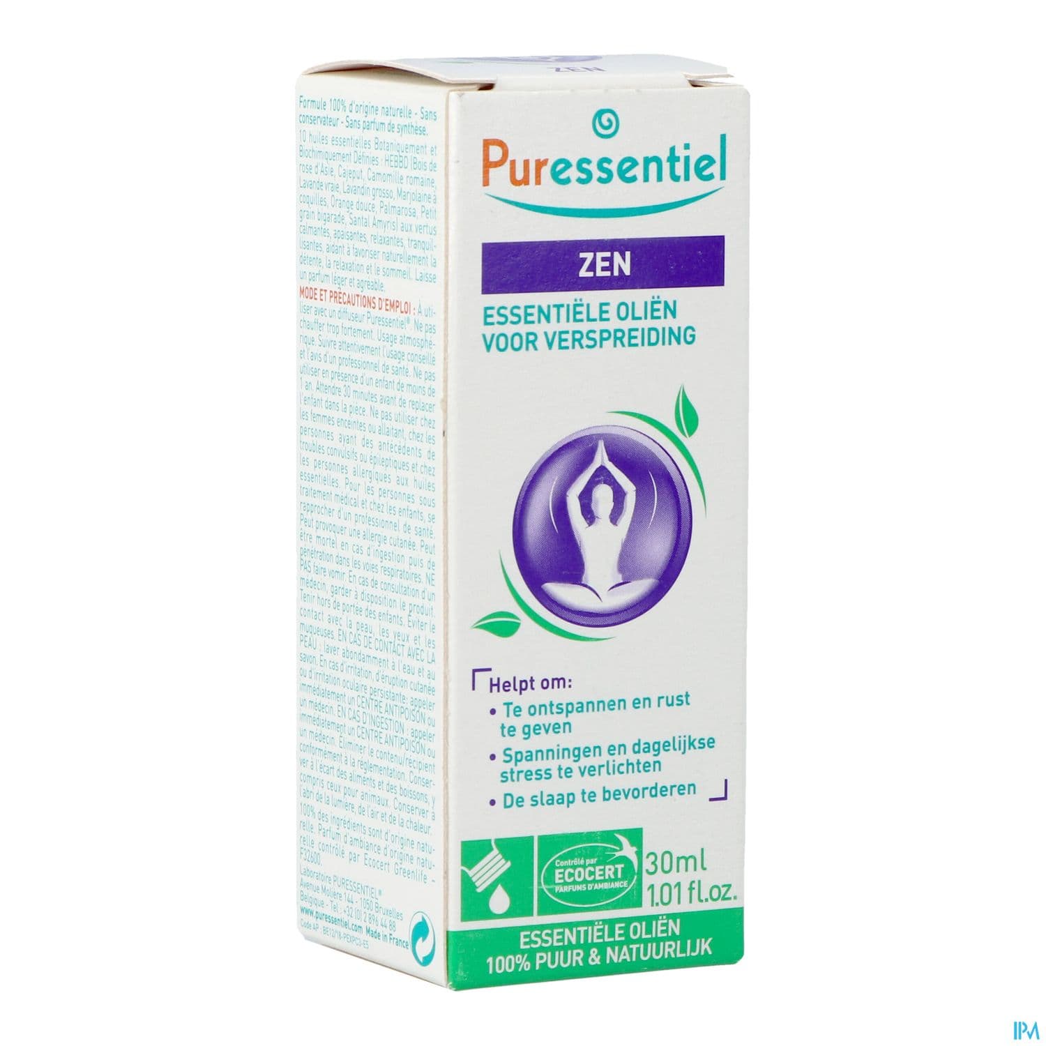 Puressentiel Diffuse Zen Huile Essentielle Pour Diffusion 30ml