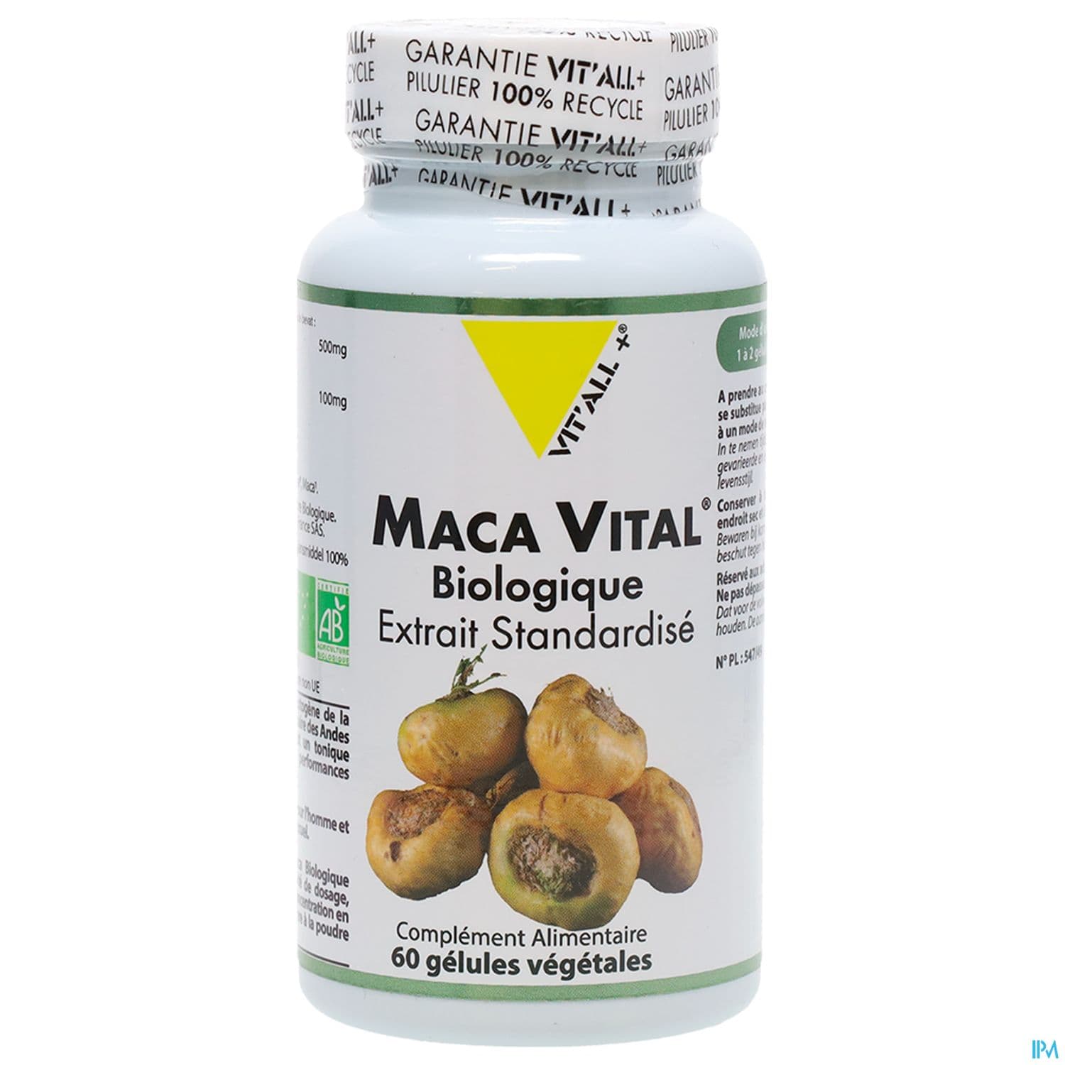 VIT ALL+ MACA500MG EX/STD CPR60