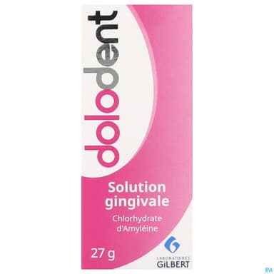 Laboratoires Gilbert Dolodent Solution Gingivale 27g