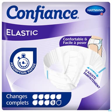 Hartmann Confiance Elastic Change Complet 9 Gouttes M 14