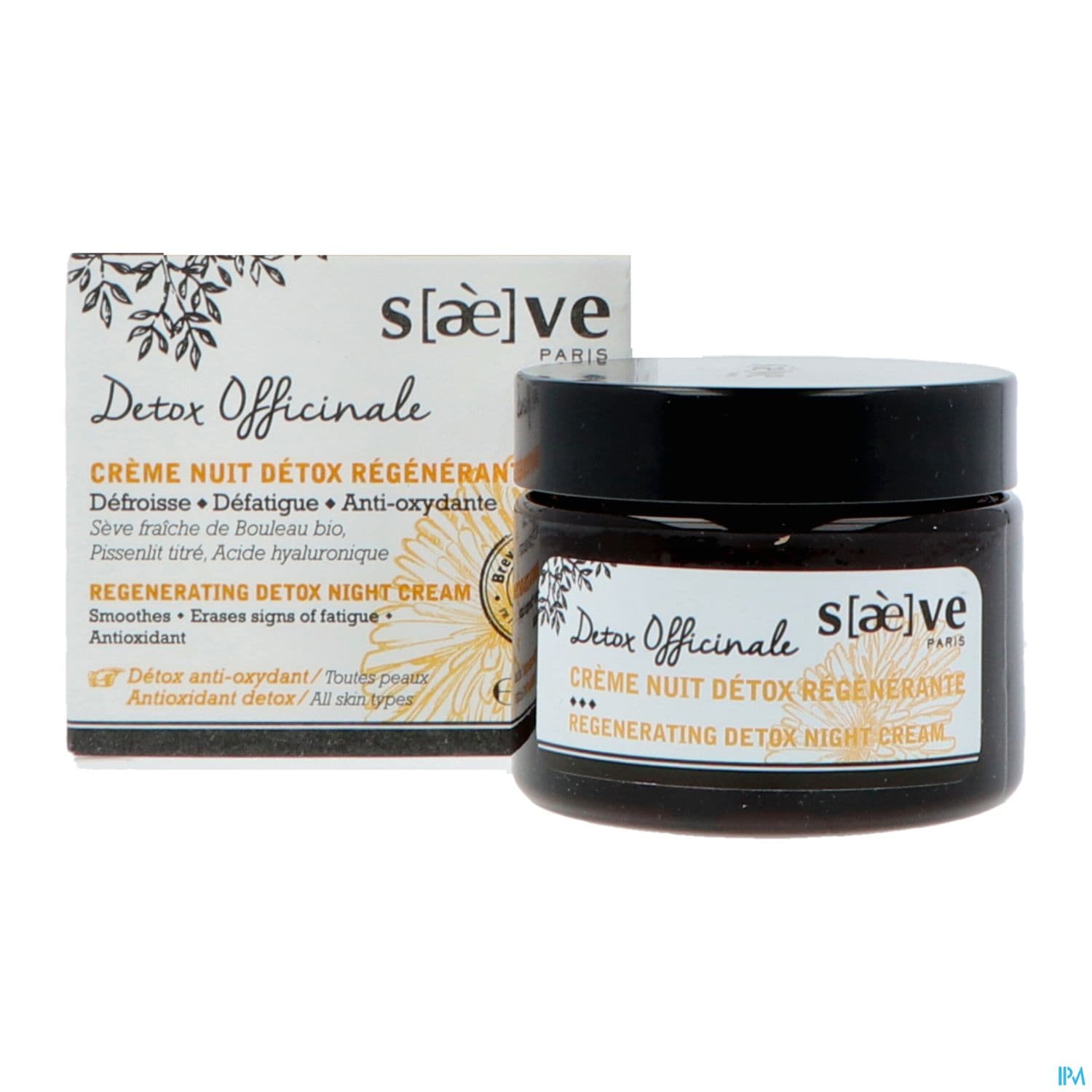 SAEVE DETOX CR NUIT REGENER 50ML