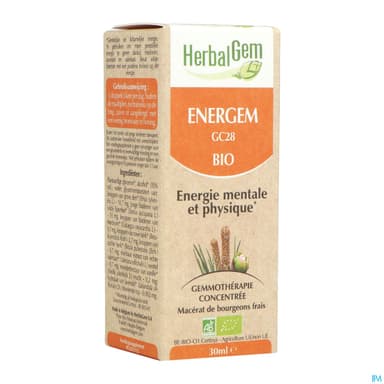 HERBALGEM ENERGEM GC28 BIO 30ML