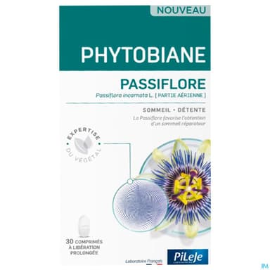 Pileje Phytobiane Passiflore Comprime Liberation Prolongee 30