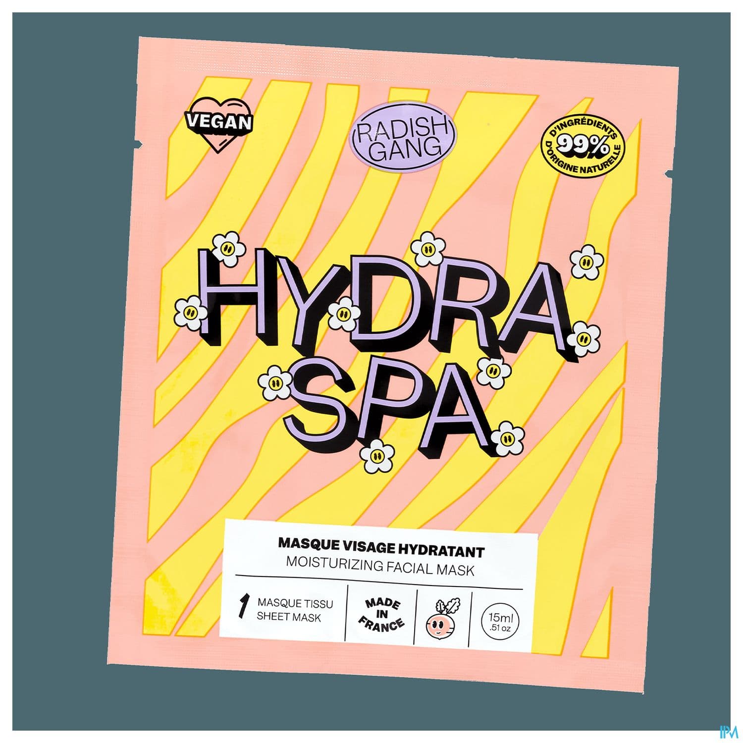 Radish Gang Hydra Spa Masque Tissu Hydratant 15ml