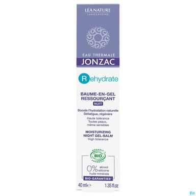 JONZAC REHYDR+ BAUM NUIT H2O 40ML