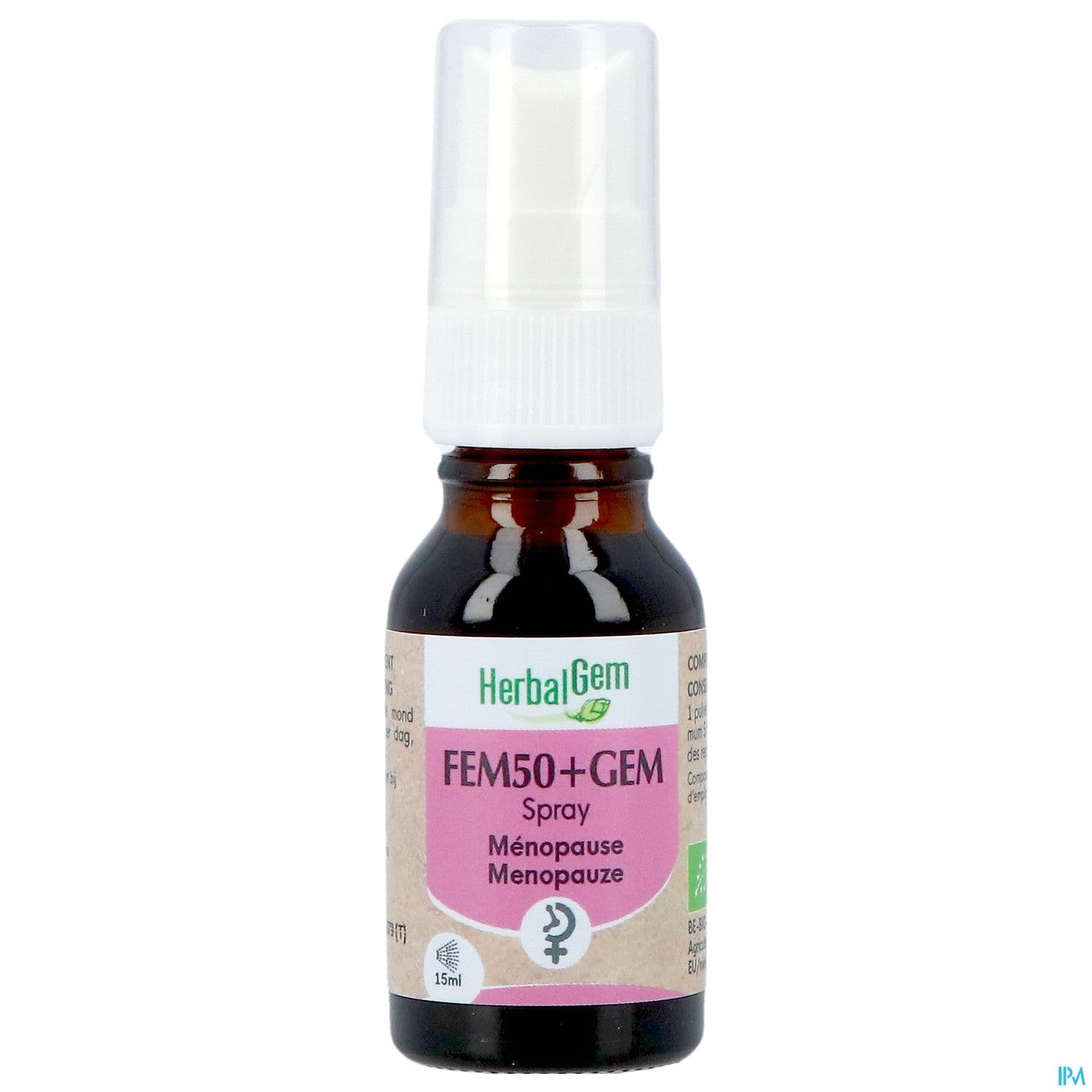 HERBALGEM FEM50+GEM BIO 15ML