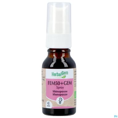 HERBALGEM FEM50+GEM BIO 15ML
