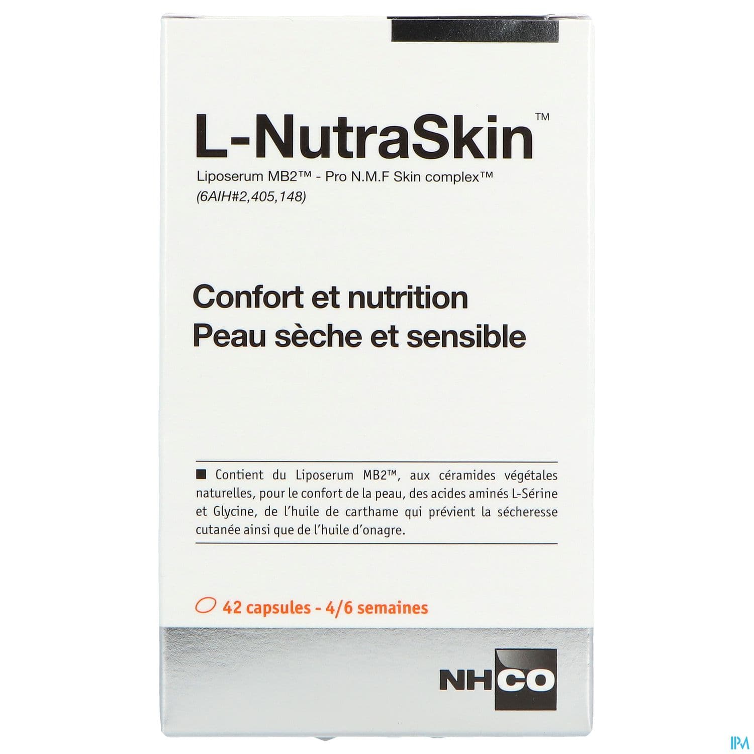Nhco l-nutraskin Peaux Seches Sensibles Capsule 42