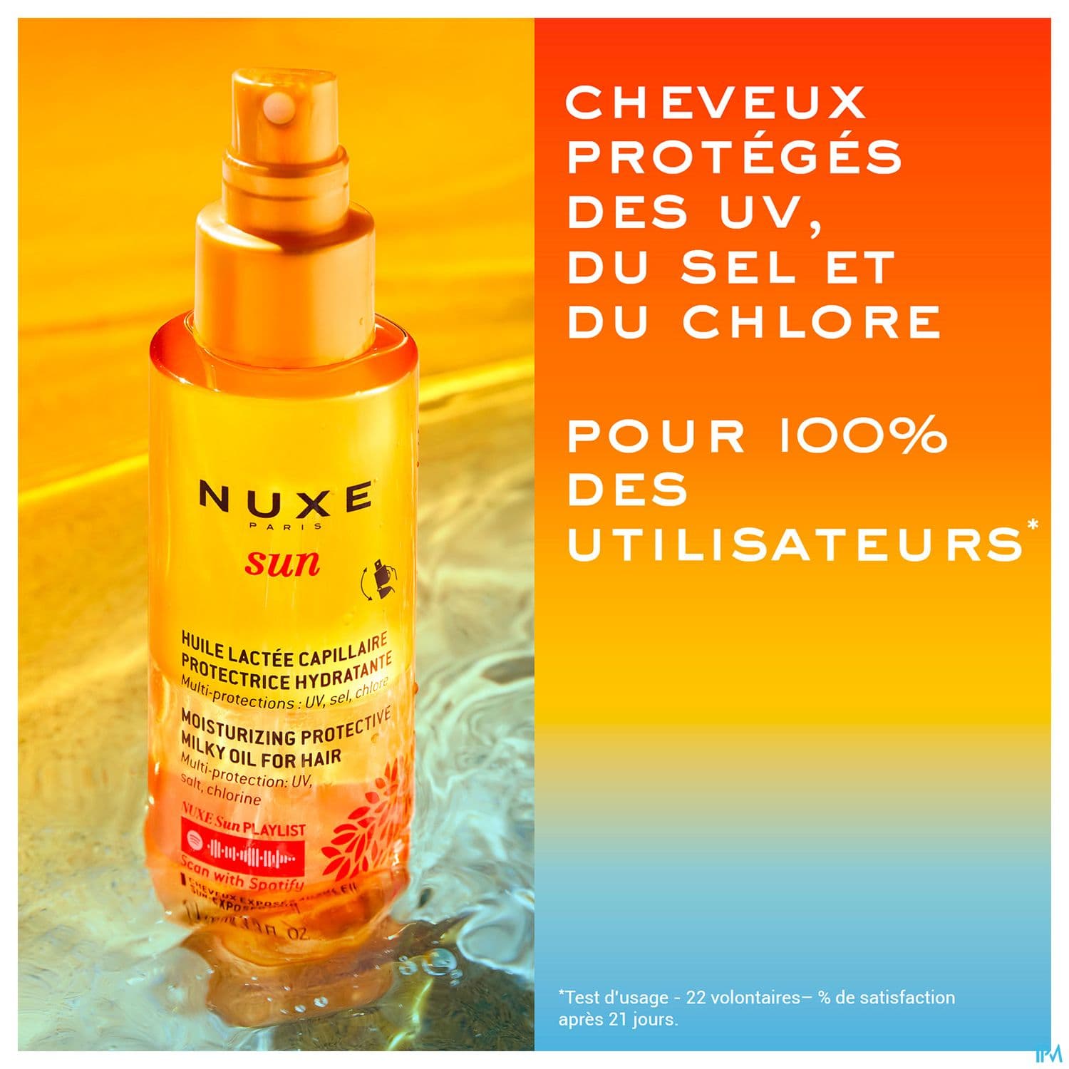 NUXE SUN HLE CAPILLAIRE SPR 100ML
