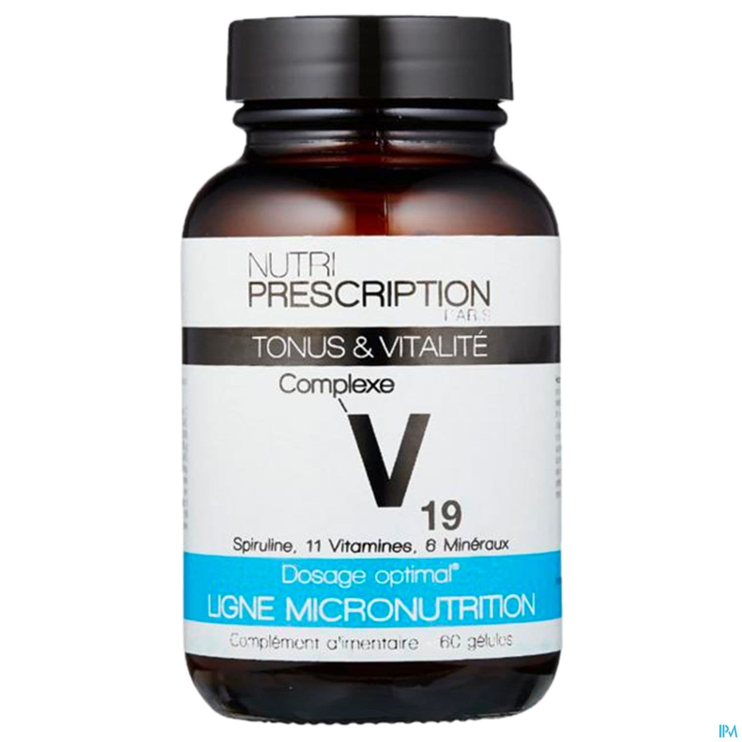 Nutriprescription V19 Tonus Vitalite Gelule 60