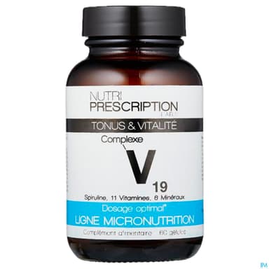 Nutriprescription V19 Tonus Vitalite Gelule 60