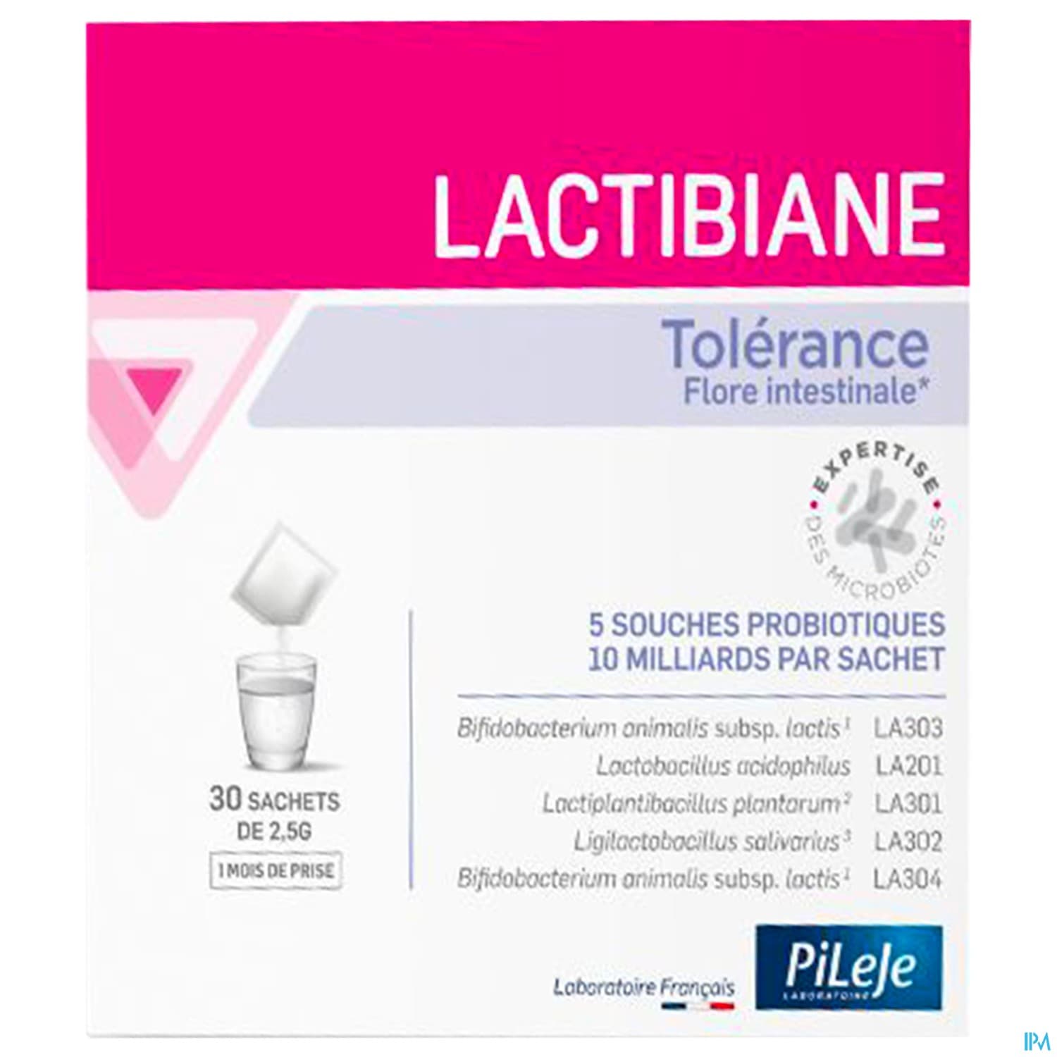 Pileje Lactibiane Tolerance Sachet 2g5 30