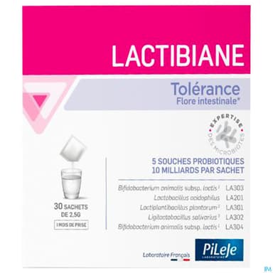 Pileje Lactibiane Tolerance Sachet 2g5 30
