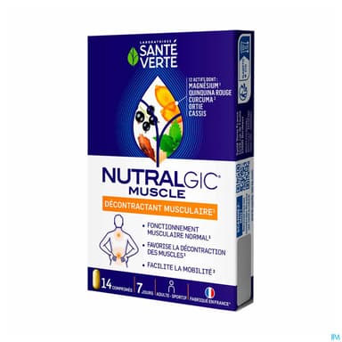NUTRALGIC MUSCLE SANTE VERTE CPR14