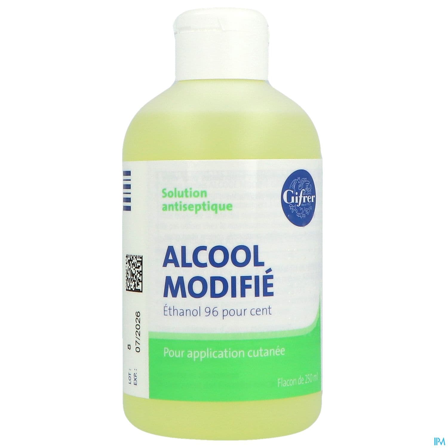 ALCOOL MODIFIE 70 GIFRER 250ML