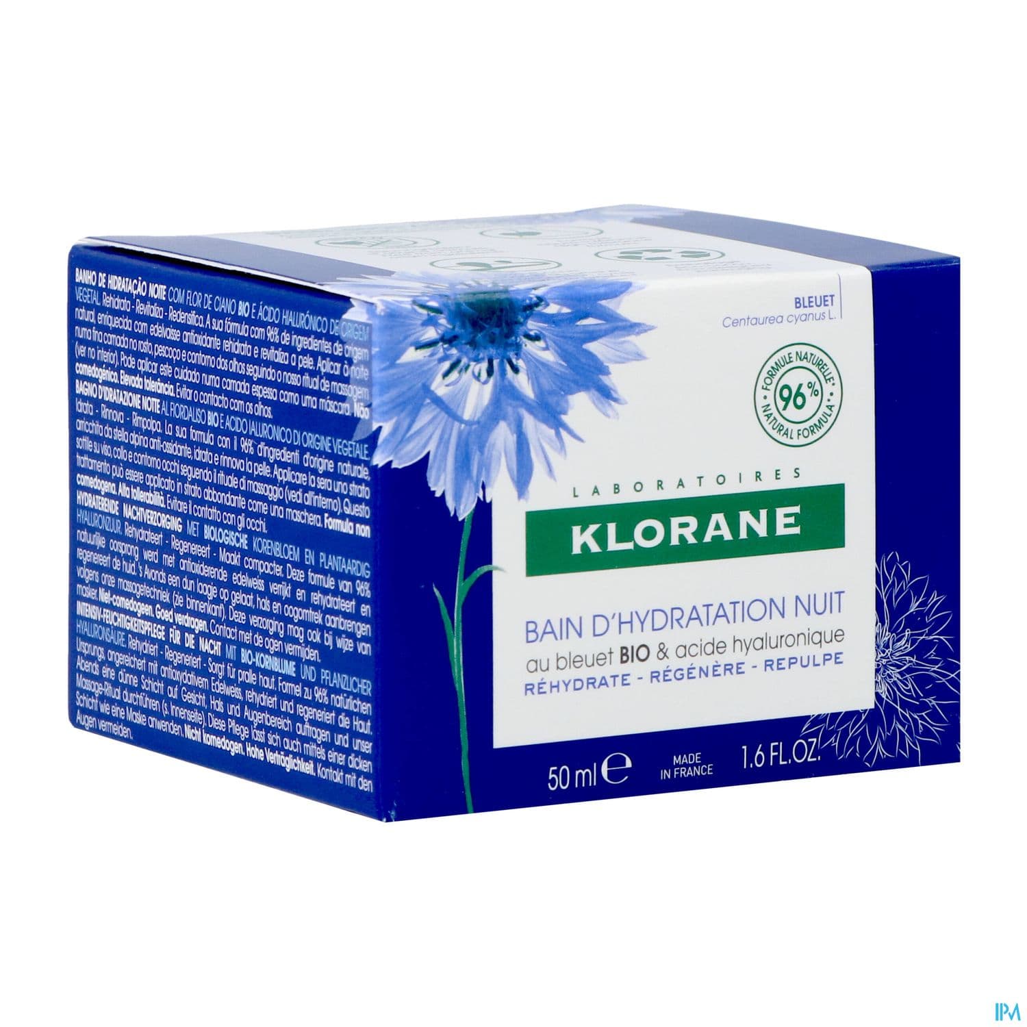 KLORANE BAIN HYDRA NUIT 50ML