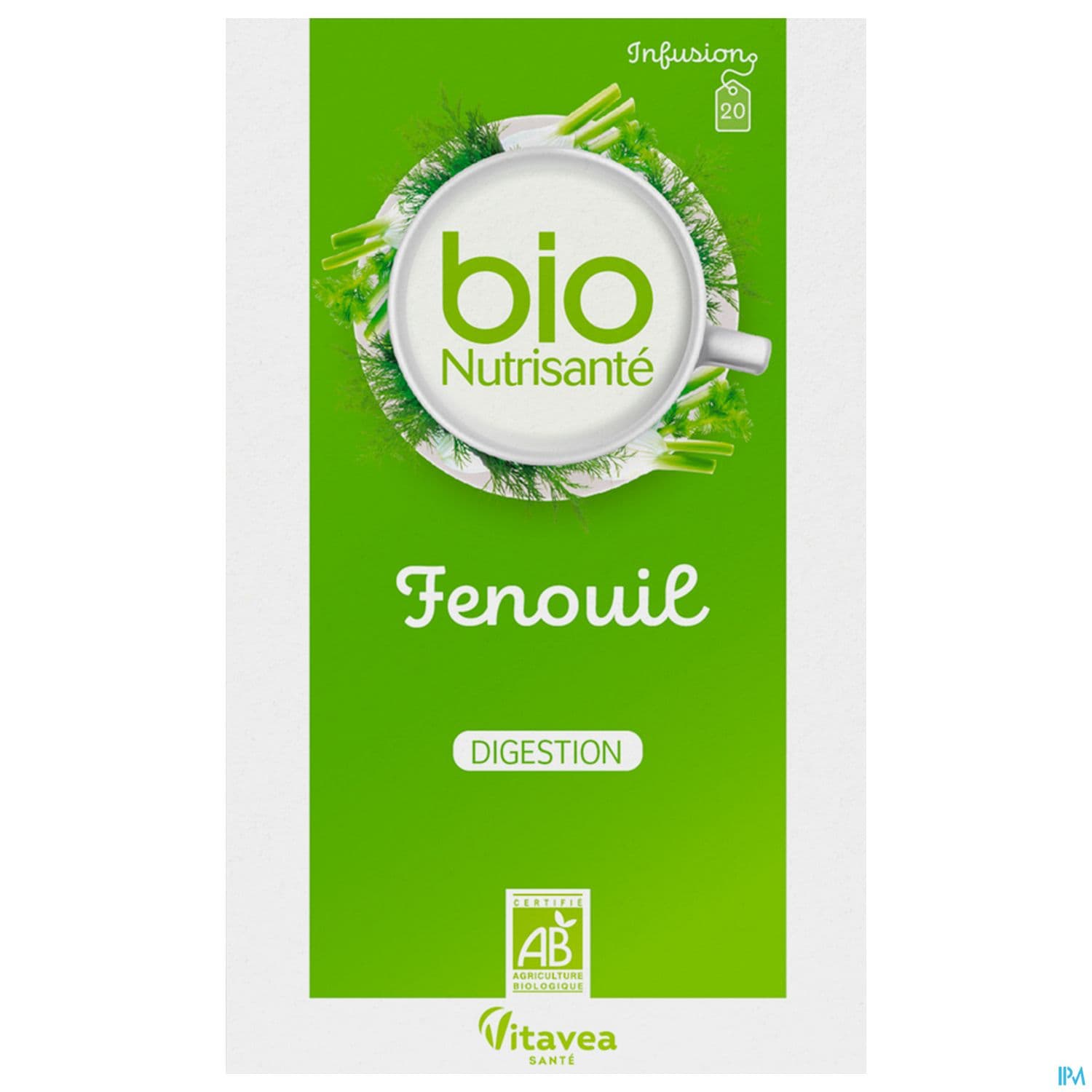 Vitavea Bionutrisante Infusion Fenouil Sachet 20
