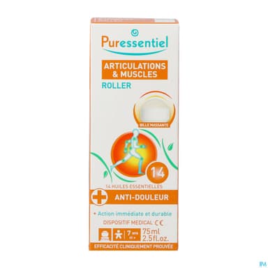 PURESSENTIEL ROLLER ARTICUL75ML
