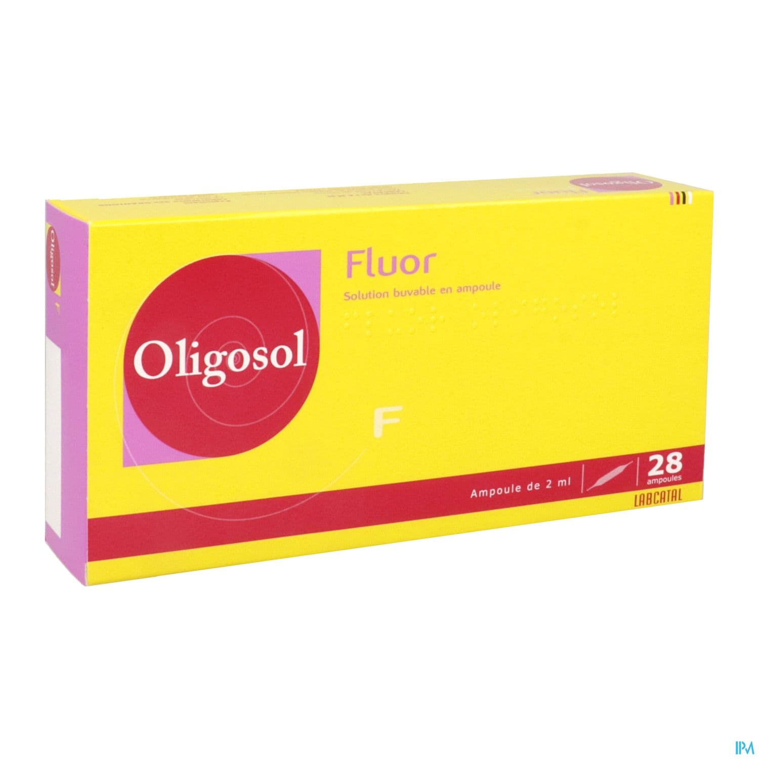 Oligosol Fluor Solution Buvable Ampoule 2ml 28