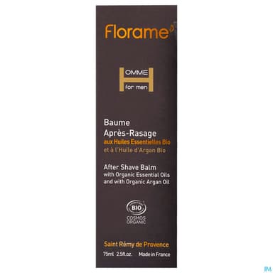 Florame Homme Baume Apres Rasage Bio 75ml