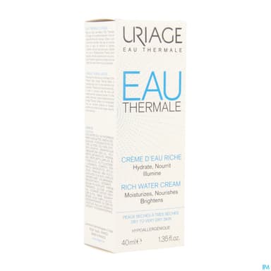 URIAGE EAU THERM Cr d'eau riche PS/PTS T/40ml