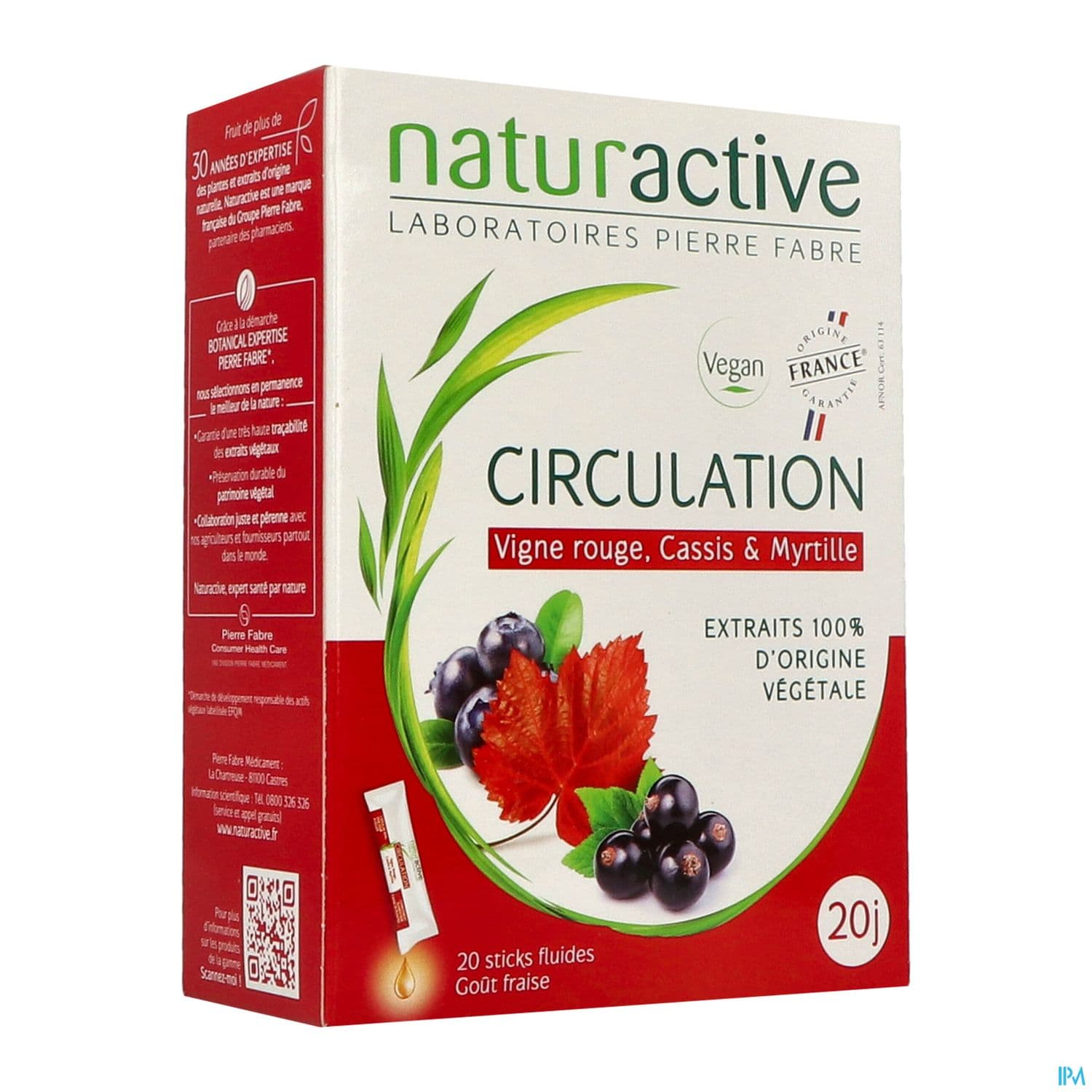 NATURACTIVE CIRCUL 10ML STICK20