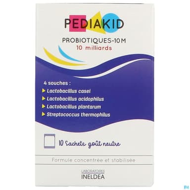 PEDIAKID PROBIOTIQUE 10M SACH 10